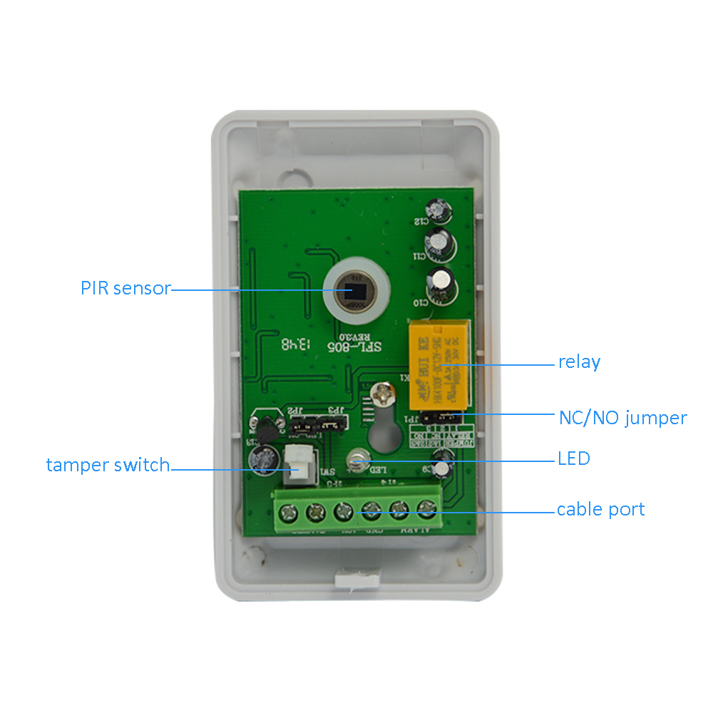 1Pcs Indoor Wired PIR Motion S - огляд і ціна Motion Sensor Pir Wired