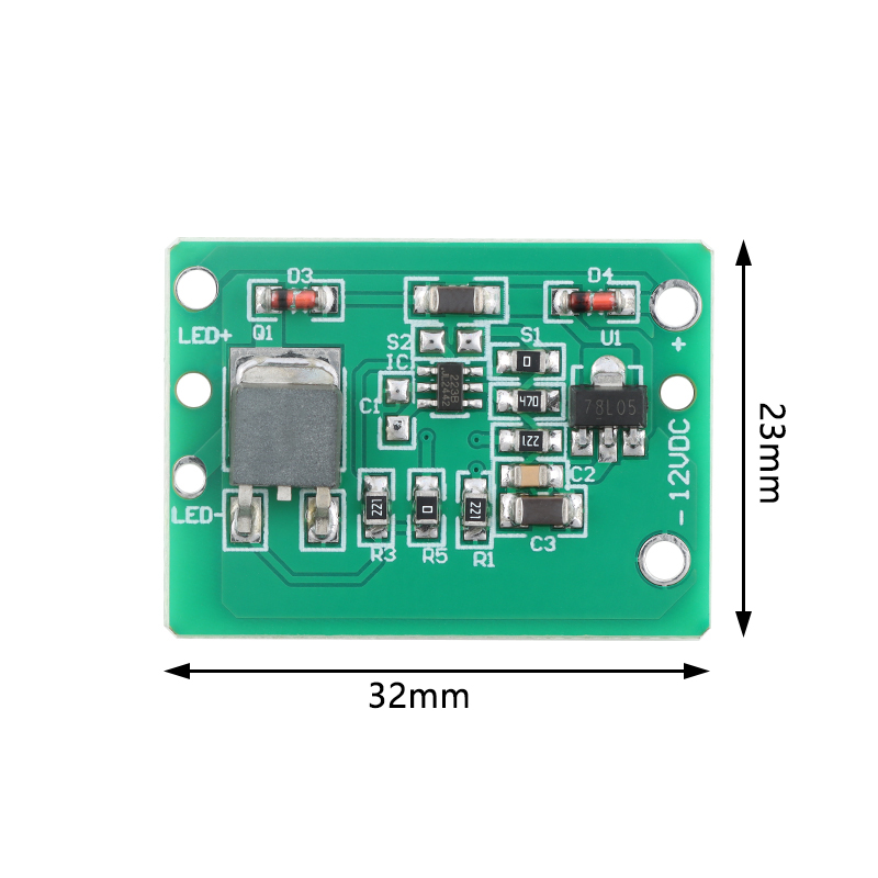 10PCS-1 12V Capacitive Touch S - огляд і ціна Shelly Relay Module