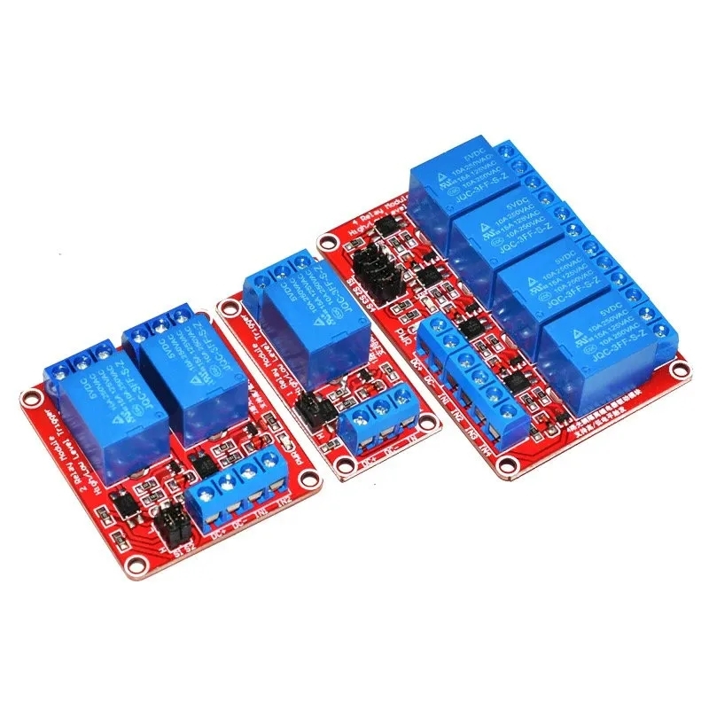 DC 5V 12V 24V 1 2 4 6 8 Channe - огляд і ціна Relay 8 Channel Board