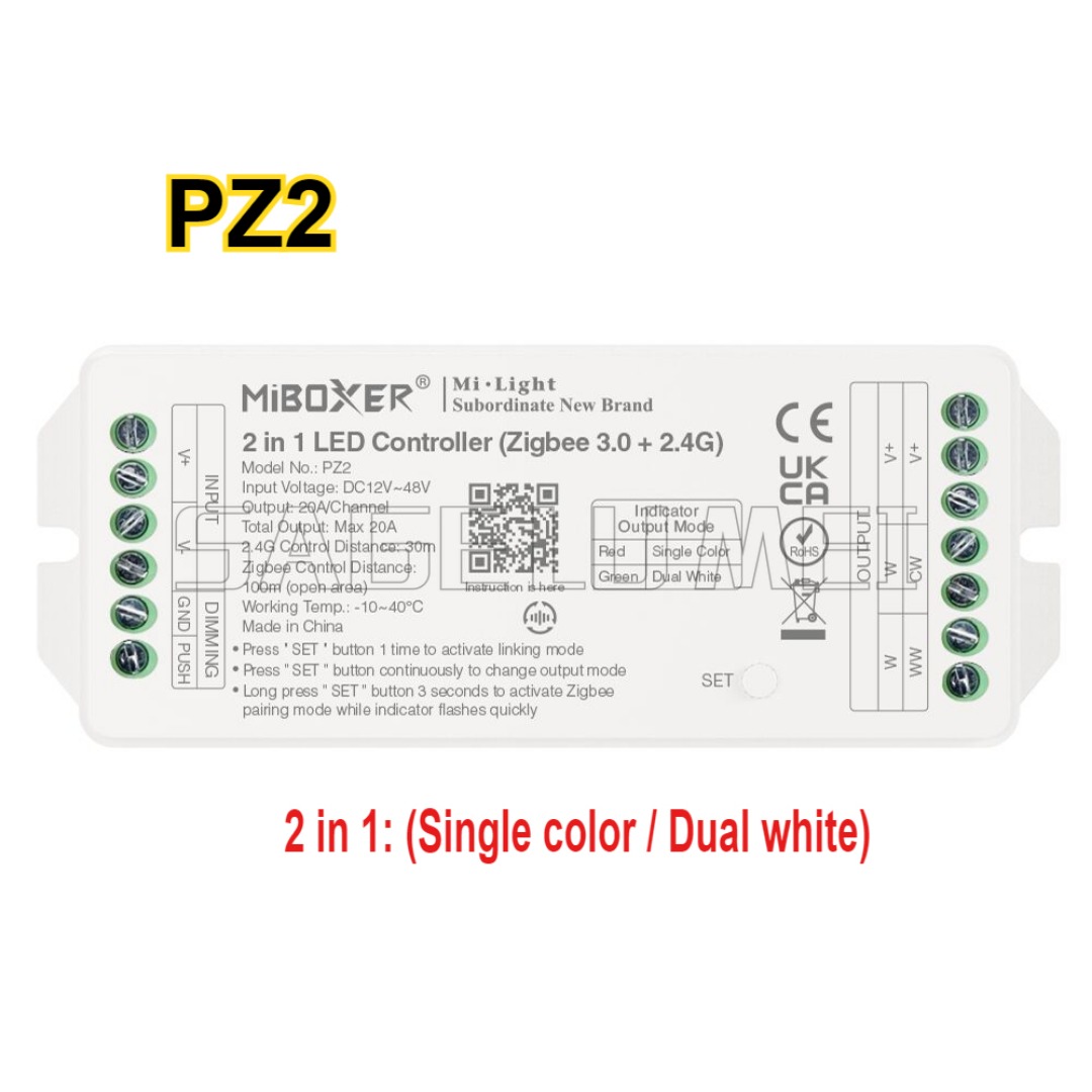 2IN1-PZ2/ 5IN1-PZ5 Miboxer DC1 - огляд і ціна Zigbee Coordinator Stick