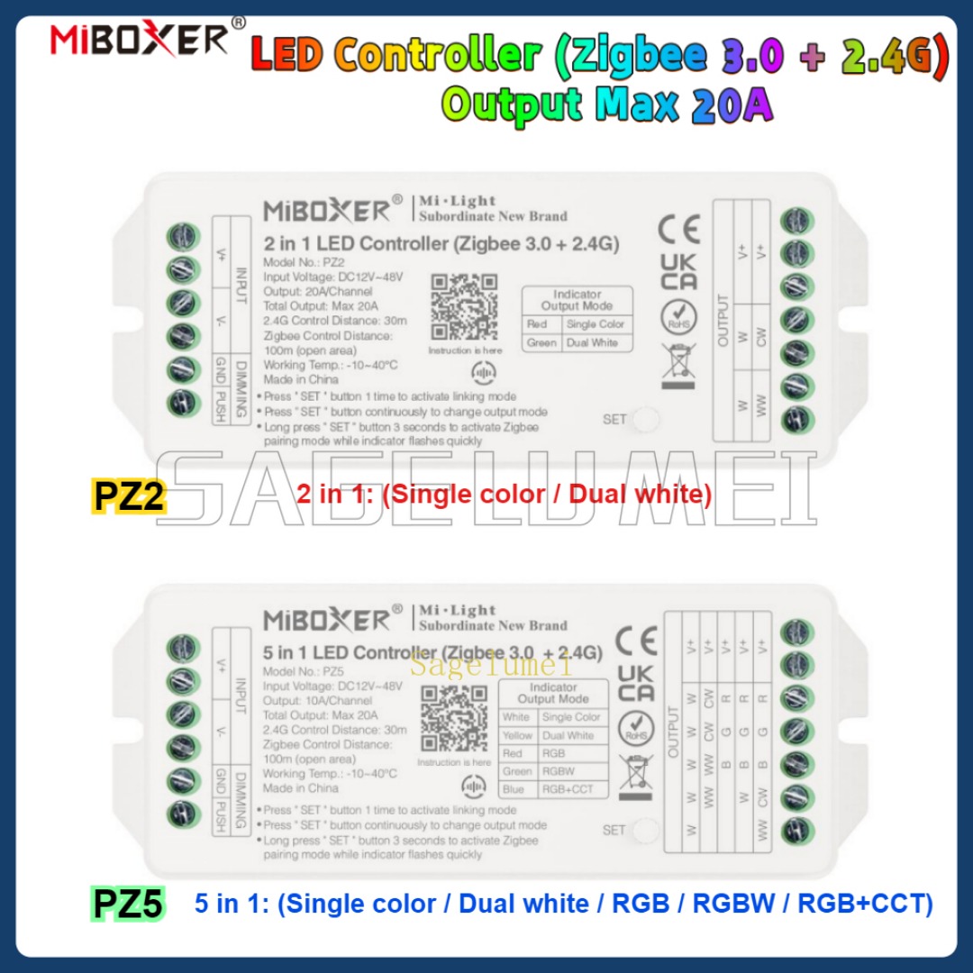 2IN1-PZ2/ 5IN1-PZ5 Miboxer DC1 - огляд і ціна Zigbee Coordinator Stick