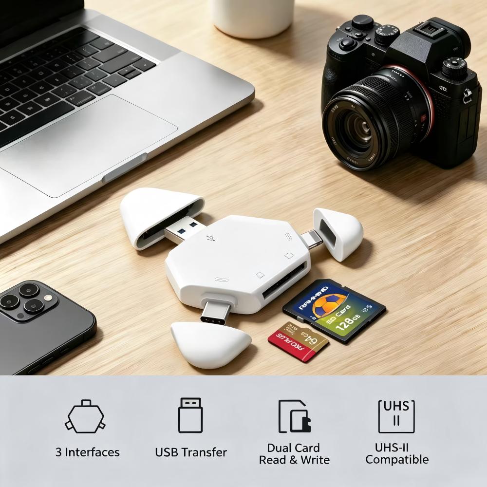 3 In 1 Memory Card Reader With - огляд і ціна Home Assistant Sd