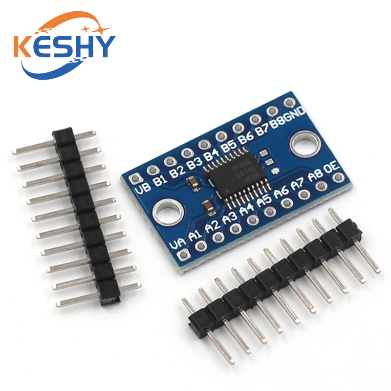 3.3V 5V TXS0108E 8 Channel Log - огляд і ціна Level Shifter 3.3V