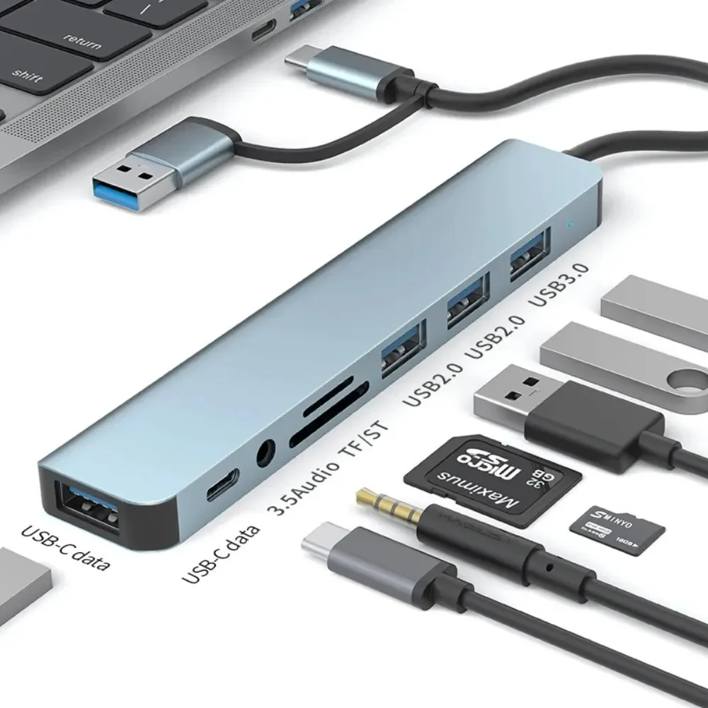 8 In 2 USB-C Hub With 3.0 SD/T - огляд і ціна Home Assistant Sd