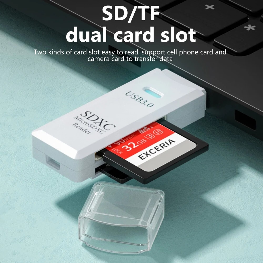 USB 3.0/2.0 Card Reader 2 in 1 - огляд і ціна Home Assistant Sd