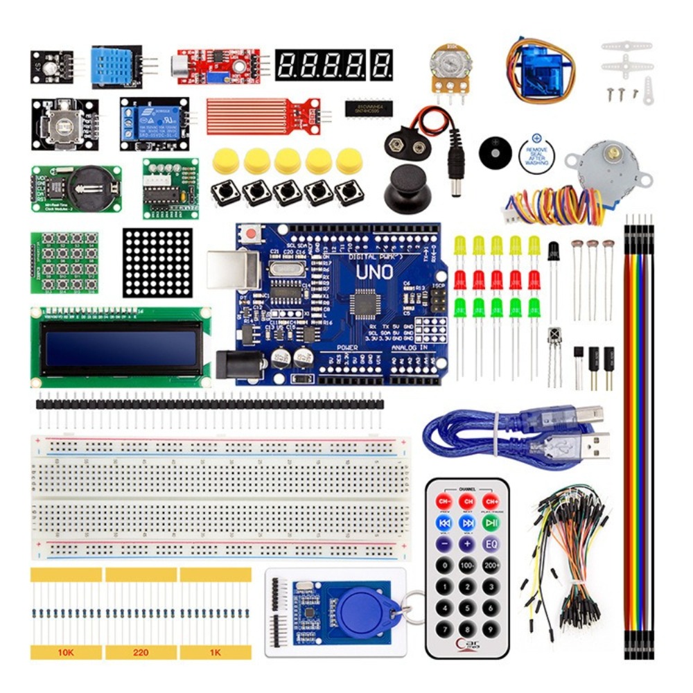 Arduino Starter Kit UNO R3 wit - огляд і ціна Home Automation Diy Kit