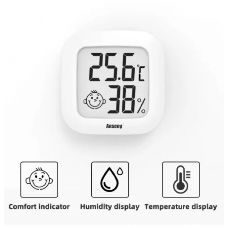 LCD Digital Thermometer Hygrom - огляд і ціна Home Automation Industry