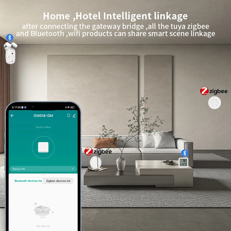 Work with Tuya Smart Zigbee+ B - огляд і ціна Diy Home Automation Hub