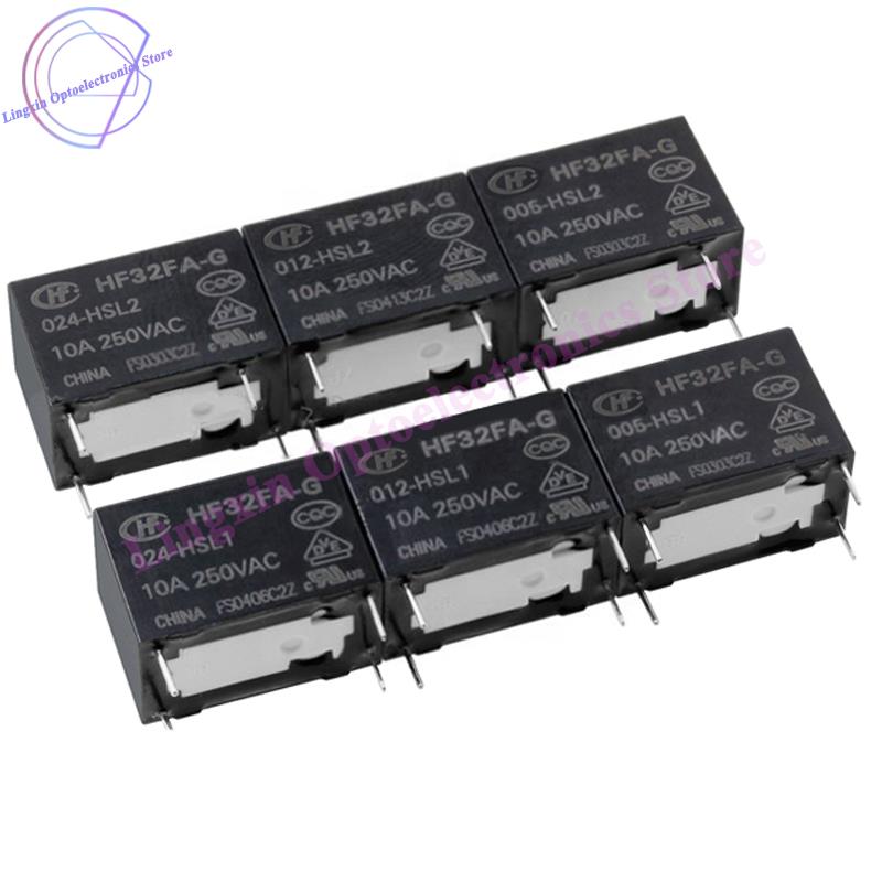 10Pcs/lot HF32FA -G- 005 -012  - огляд і ціна Shelly Relay Module