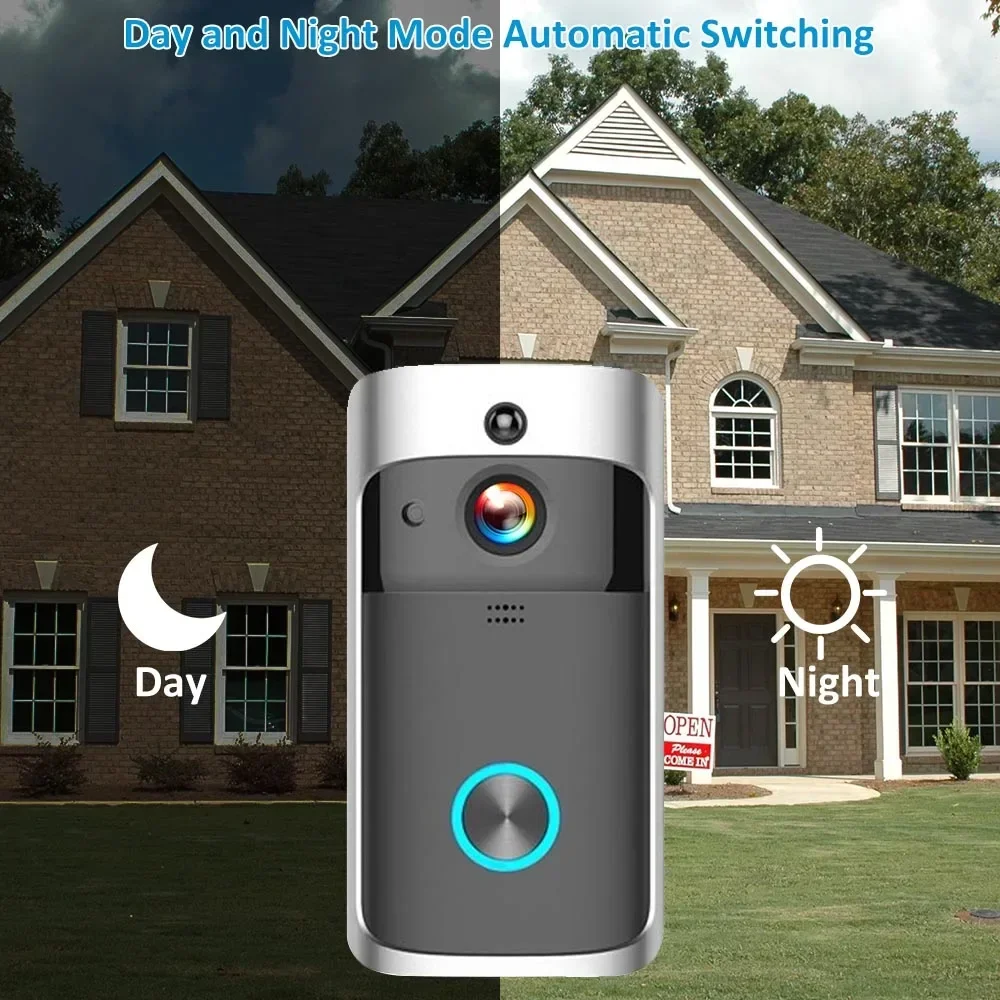 720P HD Smart Home Wireless WI - огляд і ціна Smart Doorbell Wired