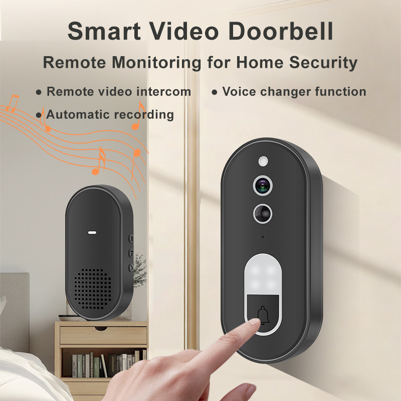 WiFi Video Doorbell Work With  - огляд і ціна Smart Doorbell Wired