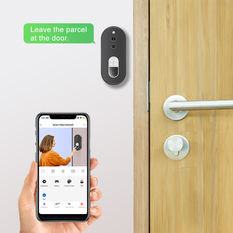 WiFi Video Doorbell Work With  - огляд і ціна Smart Doorbell Wired