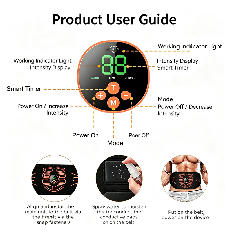 Abdominal Toning Belt Smart Ab - огляд і ціна Home Automation Industry
