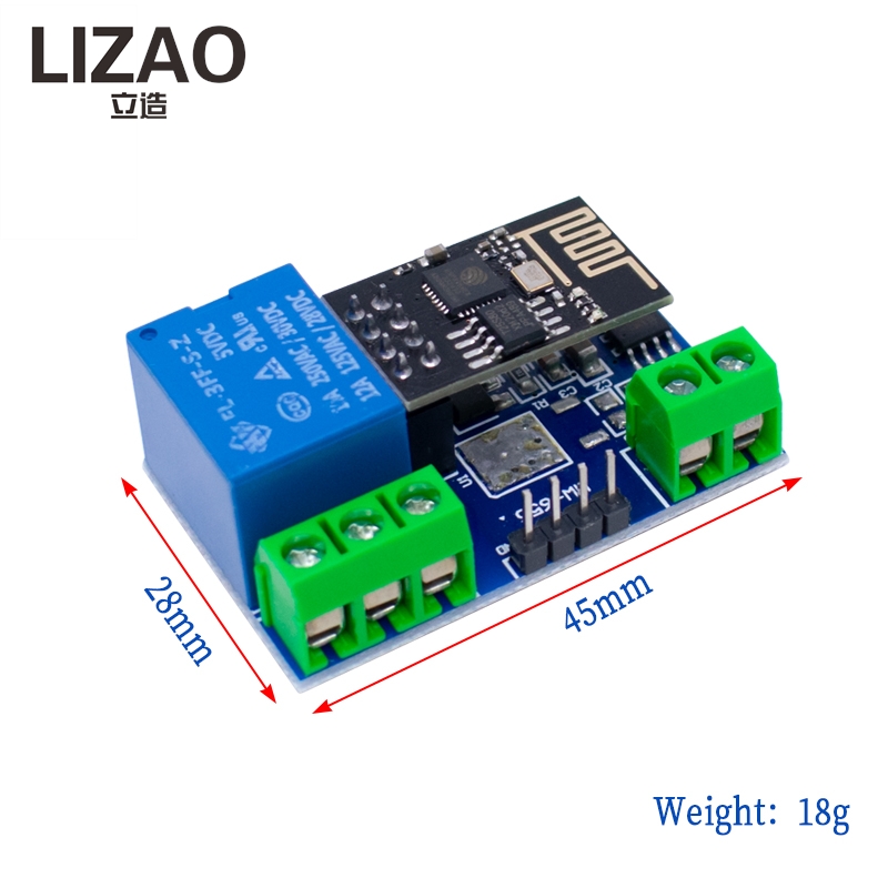 LIZAO ESP8266 5V WiFi IoT Rela - огляд і ціна Home Automation With Arduino