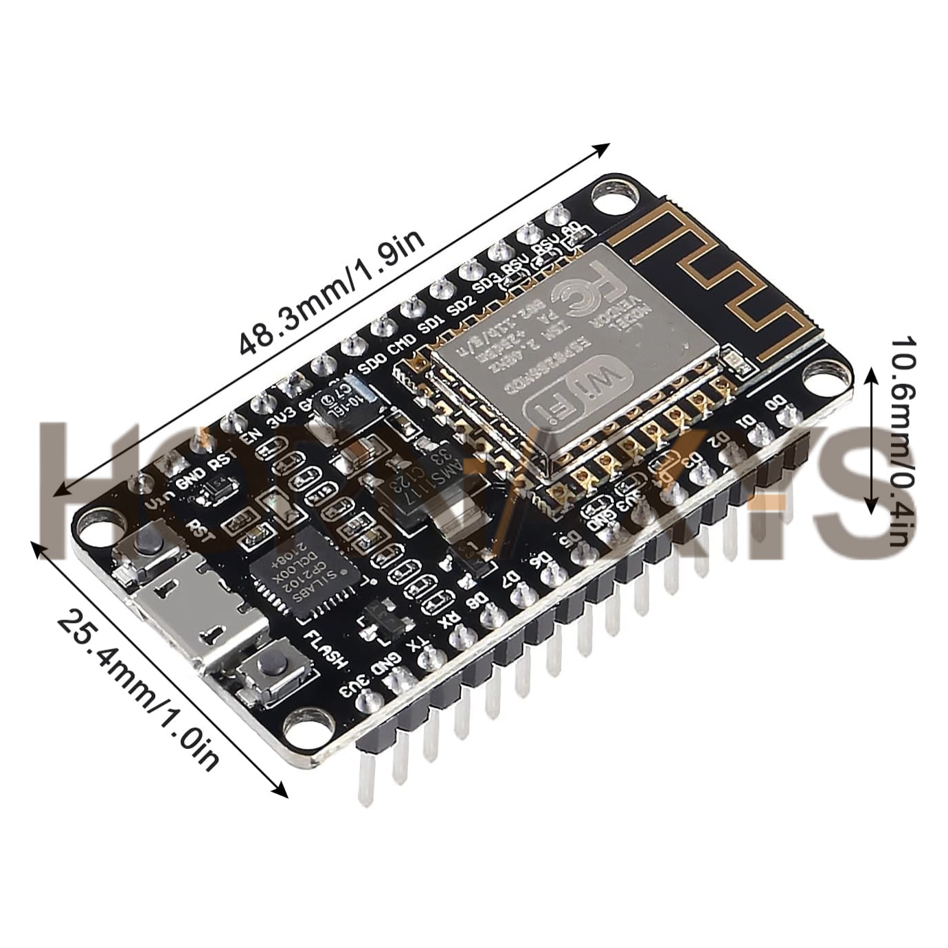 1-10PCS/Wireless Module CP2102 - огляд і ціна Esp8266 Nodemcu Board