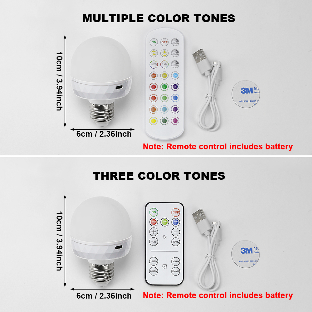 E27 LED Light Bulb RGB USB Rec - огляд і ціна Home Automation Industry