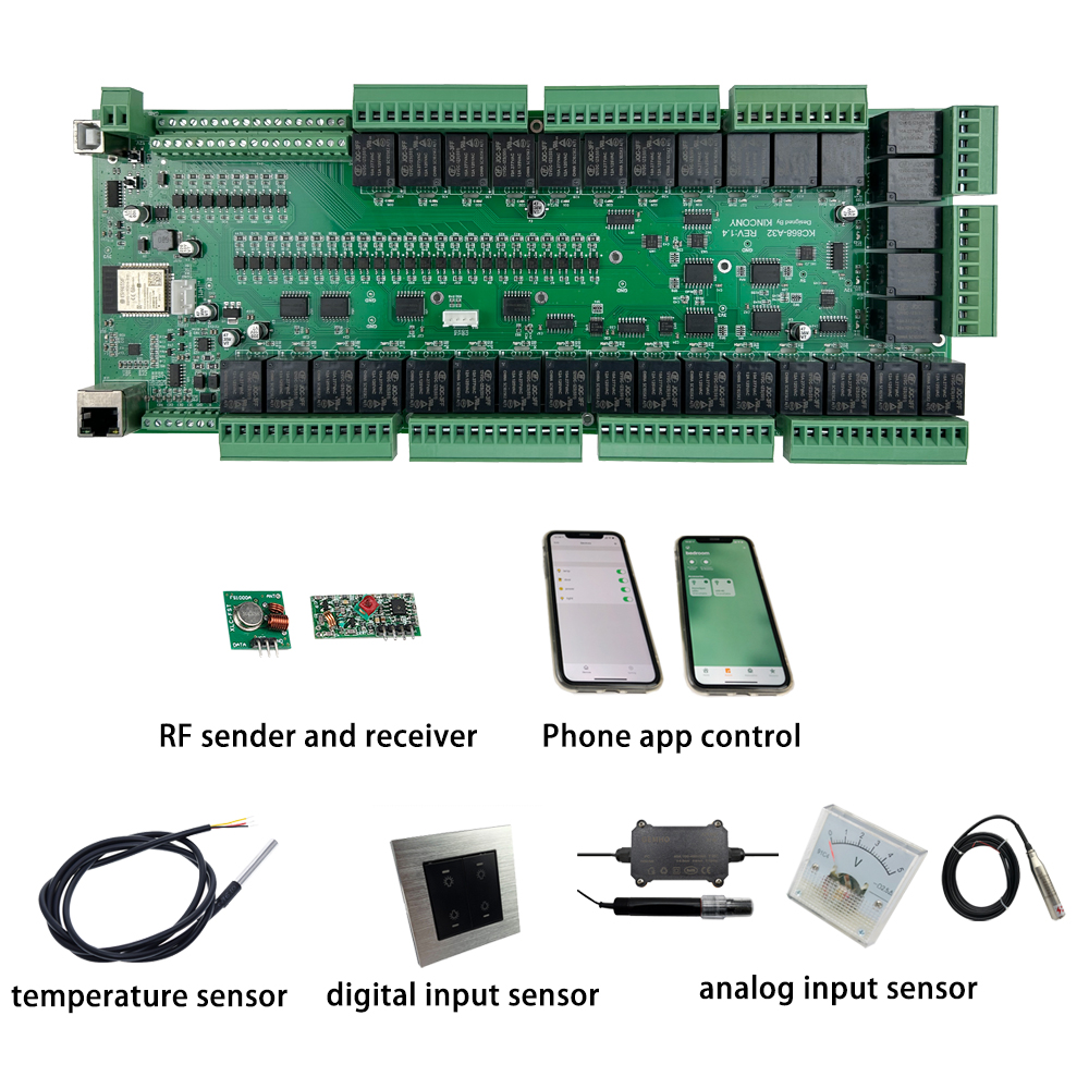 KC868-A32 ESP32 Wifi  RS232 US - огляд і ціна Home Automation With Arduino