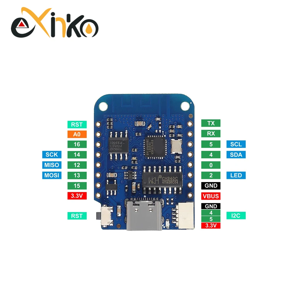 1/5/10PCS WeMos D1 Mini ESP826 - огляд і ціна Esp8266 Nodemcu Board