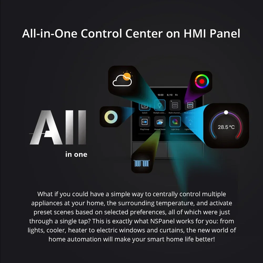 Smart Scene Wall Switch EU/US  - огляд і ціна Home Automation Panel Diy
