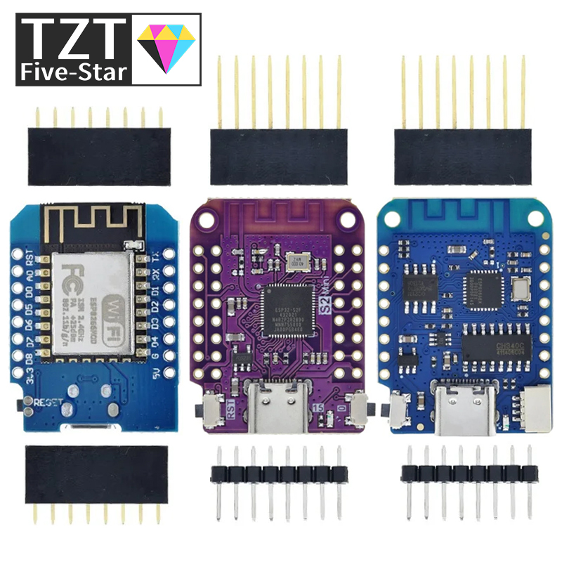 WeMos D1 Mini Pro V3.0 NodeMcu - огляд і ціна Esp8266 Nodemcu Board