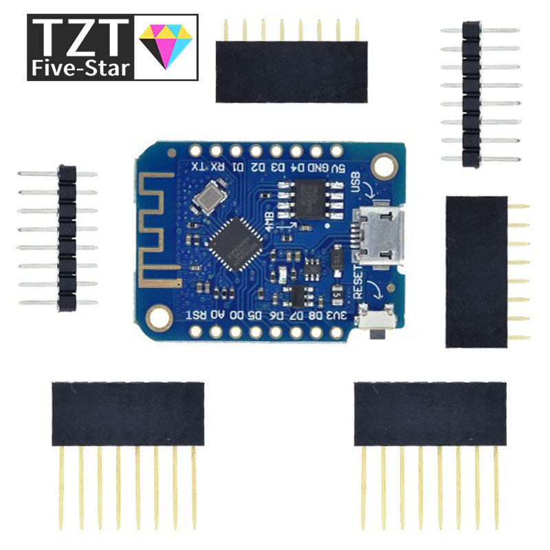 WeMos D1 Mini Pro V3.0 NodeMcu - огляд і ціна Esp8266 Nodemcu Board